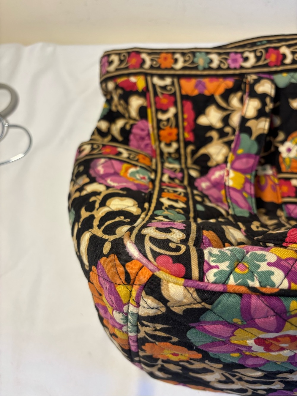 Vera Bradley Vera XL Tote Bag in the retired "Suzani" pattern - Picture 7 of 7